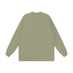 Jubilore "PILA" Unisex Raw Hem Long Sleeve T-Shirt