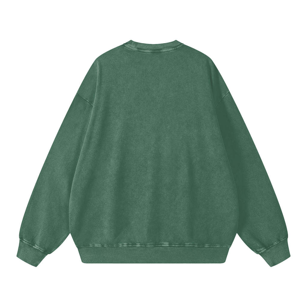Jubilore "NAA" Snow Washed Oversized Sweatshirt