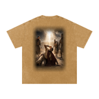 Jubilore “Paul” Snow Washed Oversized Cotton T-Shirt