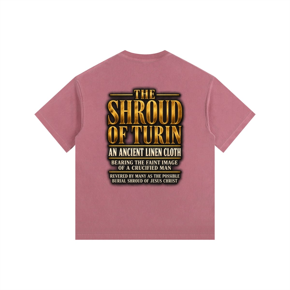 Jubilore "SOT" Vintage Washed Oversized Cotton T-Shirt
