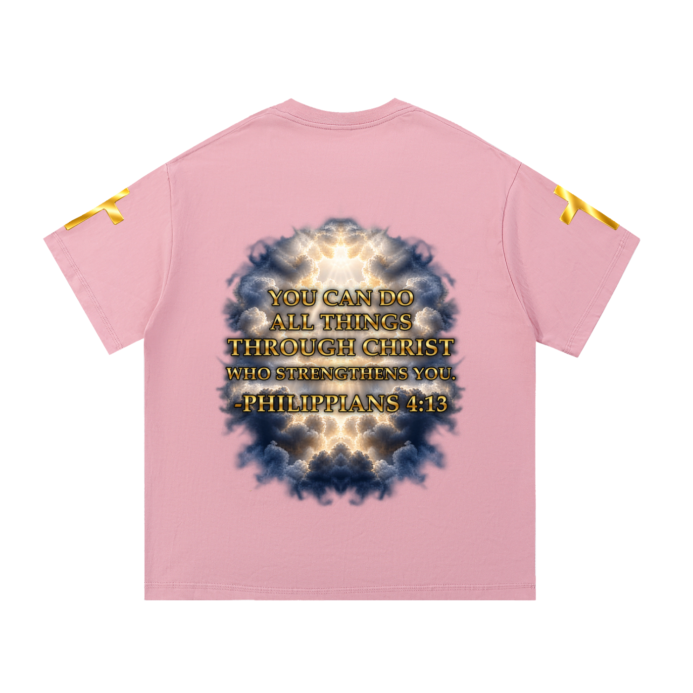Jubilore "Christ Saves" Essential Cotton T-Shirt