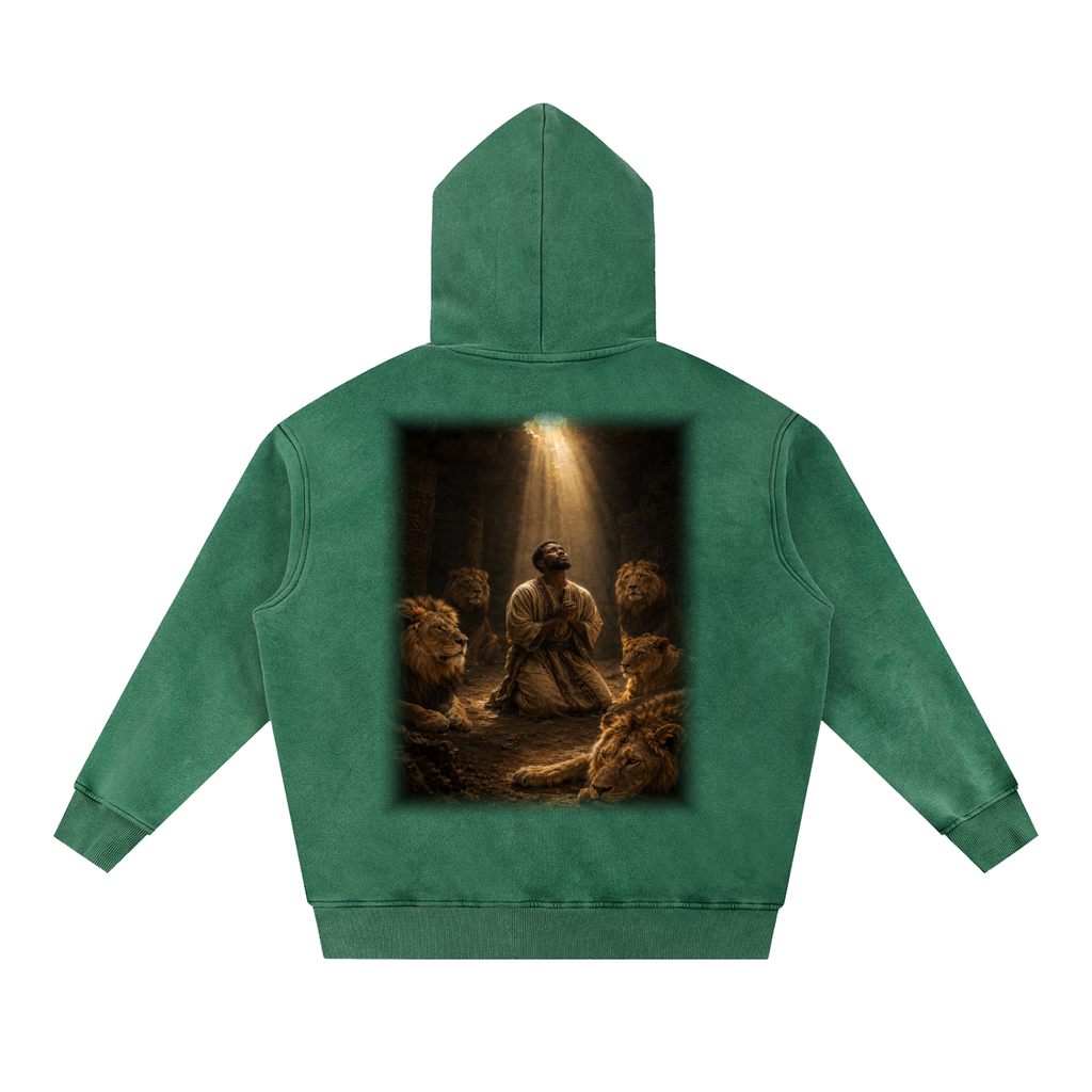 Jubilore "Daniel" Snow Wash Fleece Oversize Hoodie