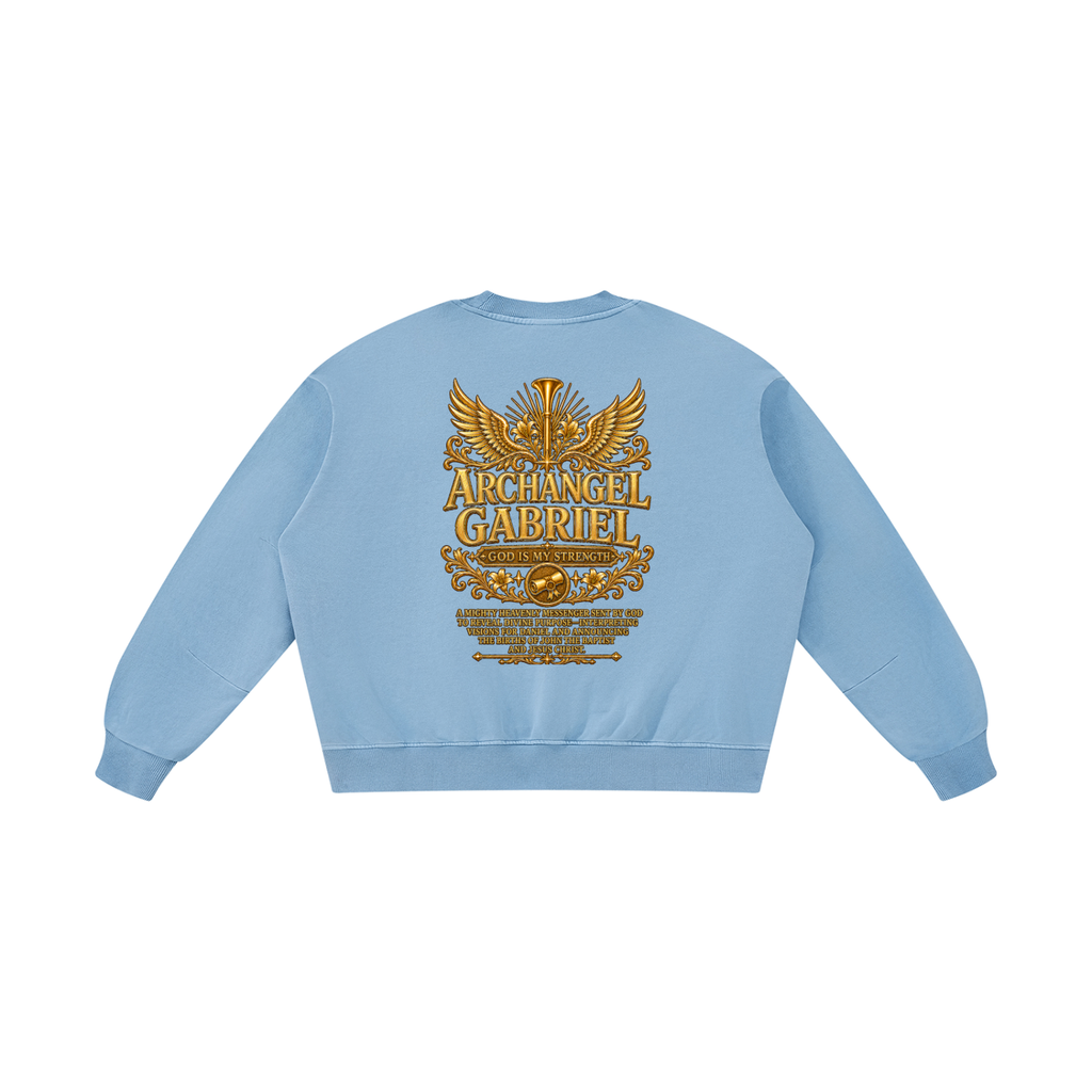 Jubilore "Gabriel" Unisex Boxy Vintage Washed Sweatshirt