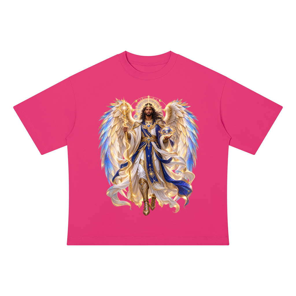 Jubilore "Dominions" Unisex Drop Shoulder Cotton T-Shirt