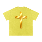 Jubilore "Shroud of Turin" Snow Washed Oversized Cotton T-Shirt