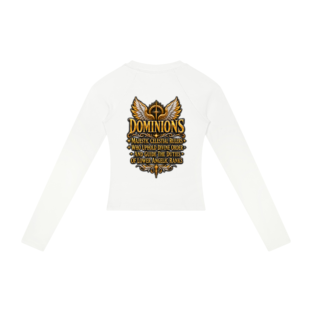Jubiloré "Dominions" Women’s Slim Raglan Long Sleeve T-Shirt