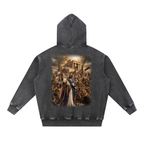 Jubilore "Solomon" Snow Wash Fleece Oversize Hoodie