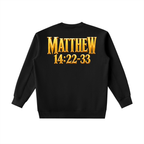 Jubilore "Jesus Walks On Water" Essential Heavyweight Crewneck Sweatshirt