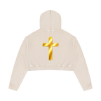 Jubiloré "BCA" Women’s Mineral Washed Crop Hoodie