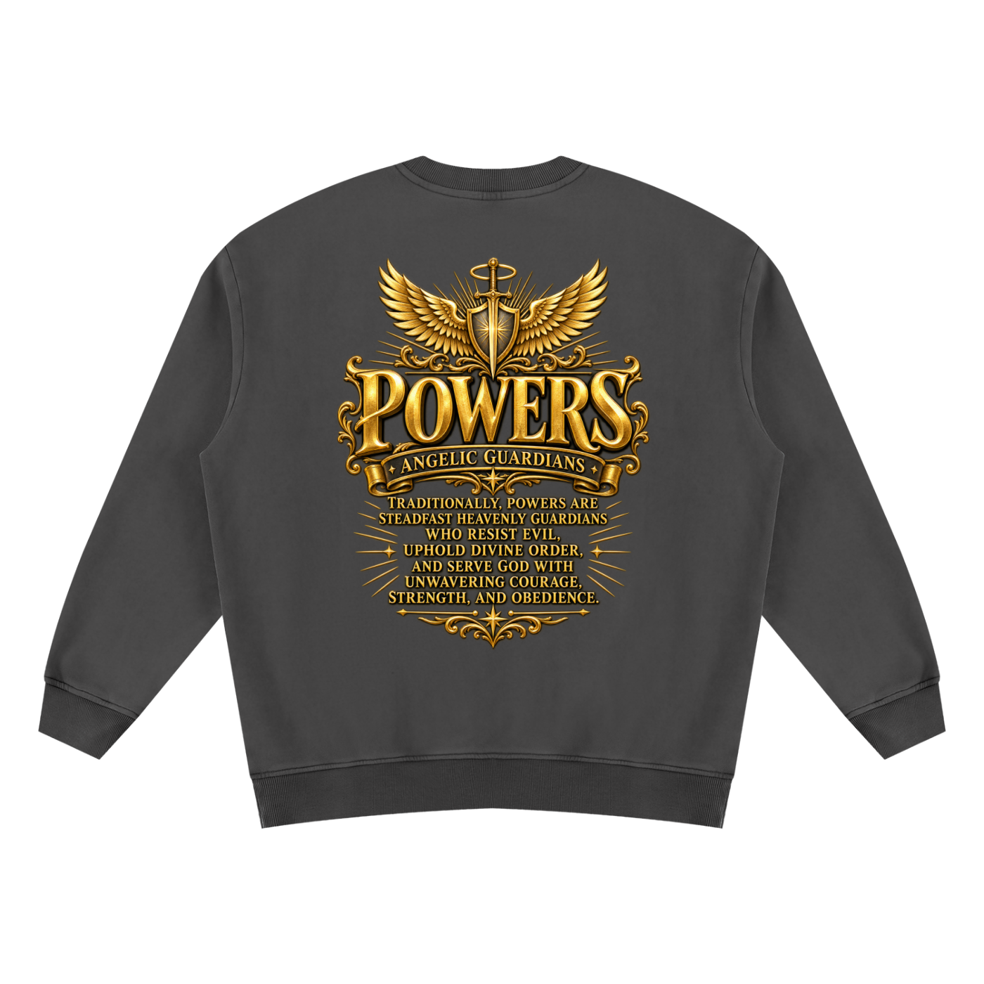 Jubilore "Powers" Unisex Vintage Wash Fleece Sweatshirt