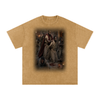 Jubilore “Paul” Snow Washed Oversized Cotton T-Shirt
