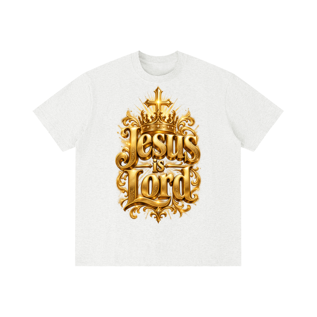 Jubilore "Jesus Is LORD" Unisex Vintage Wash Distressed T-Shirt