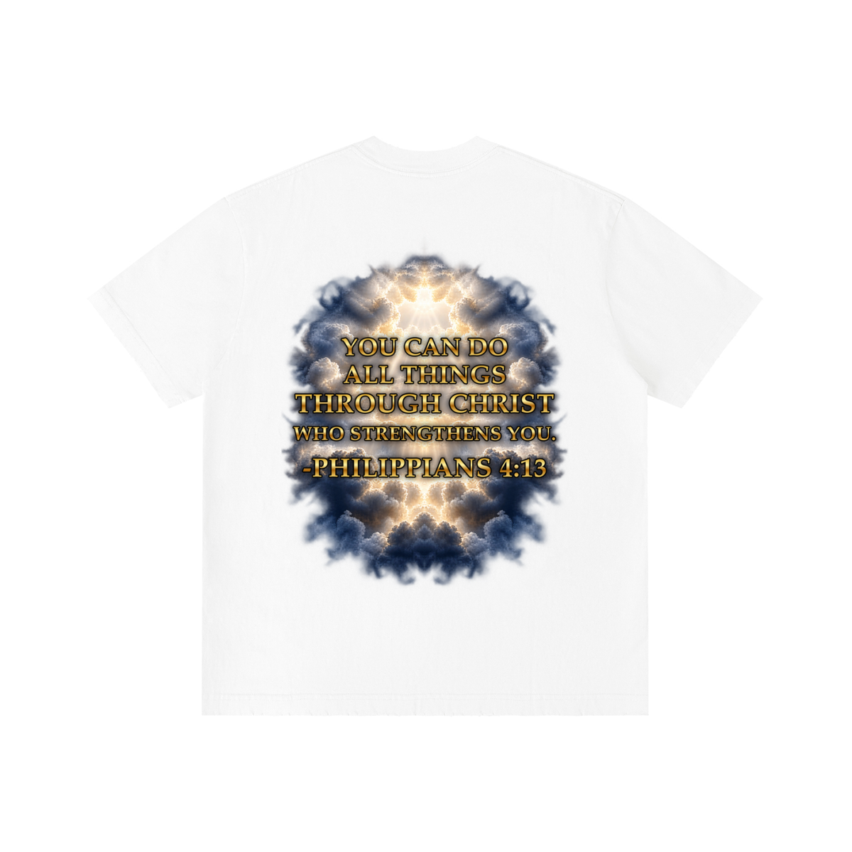 Jubilore "Christ Saves" Unisex Vintage Wash Distressed T-Shirt