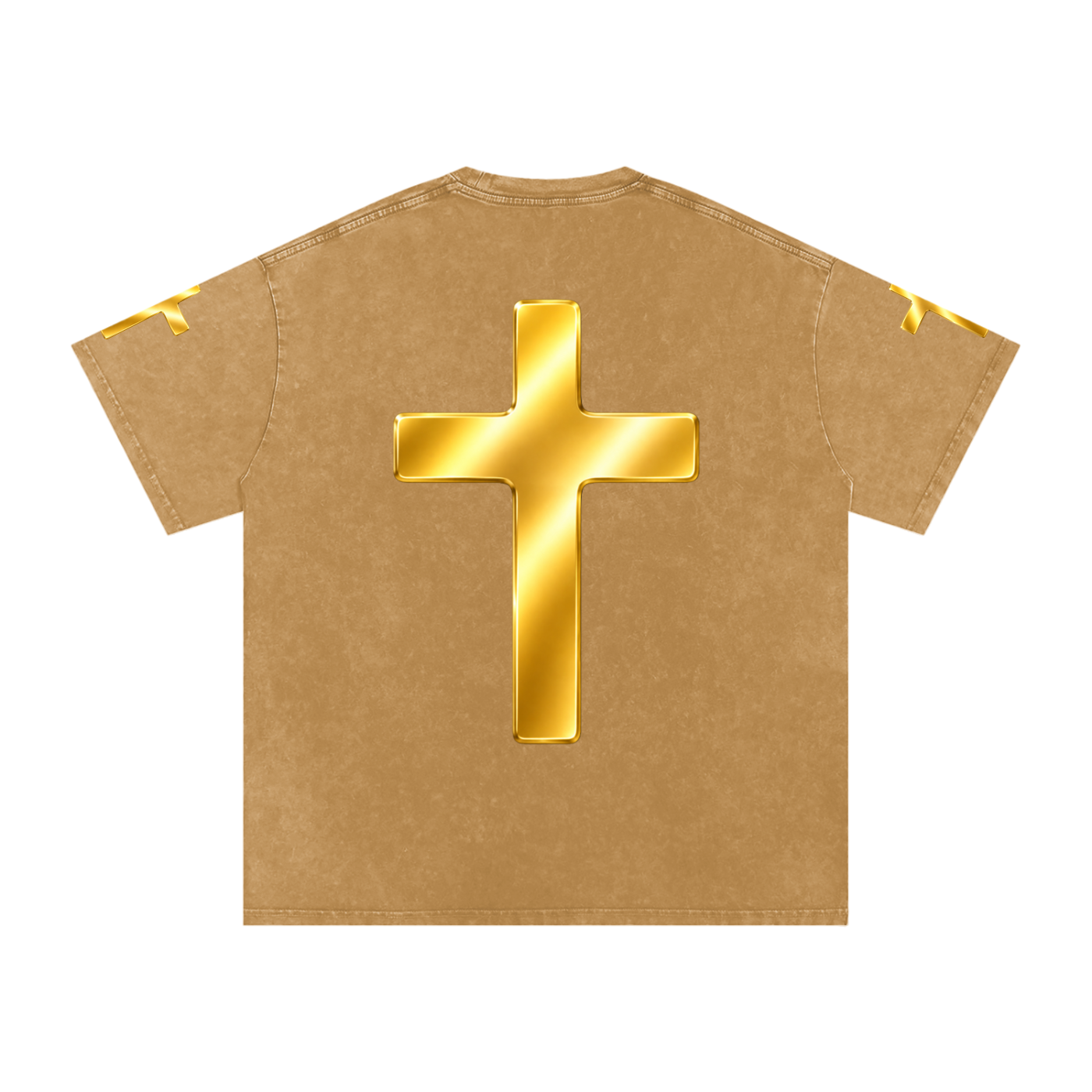 Jubilore "Jesus Is LORD" Snow Washed Oversized Cotton T-Shirt