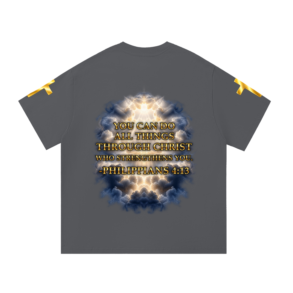 Jubilore "Christ Saves" Essential Cotton T-Shirt