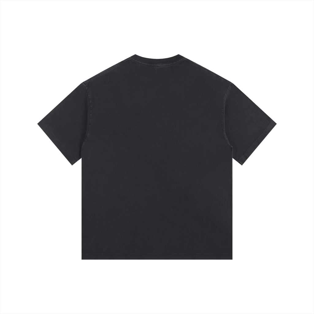 Jubilore "CA" Vintage Washed Oversized Cotton T-Shirt