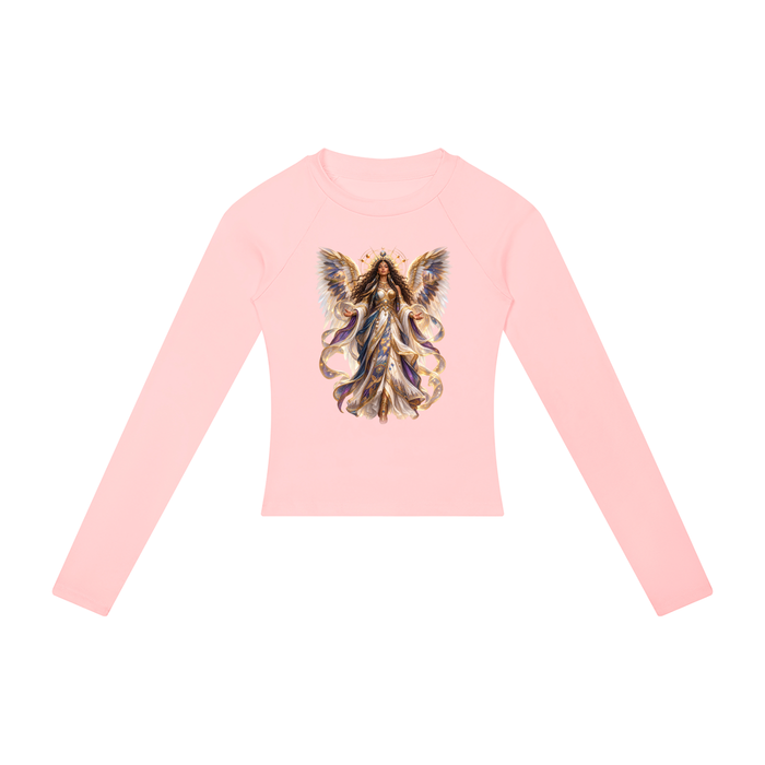 Jubiloré "Principalities" Women’s Slim Raglan Long Sleeve T-Shirt