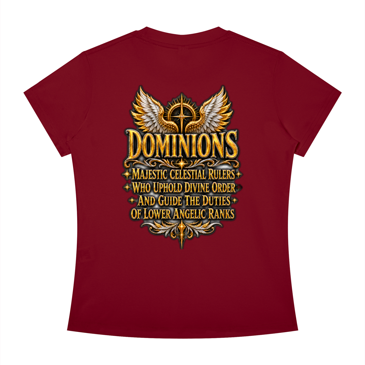 Jubiloré "Dominions" Women's Slim Fit Crewneck T-Shirt