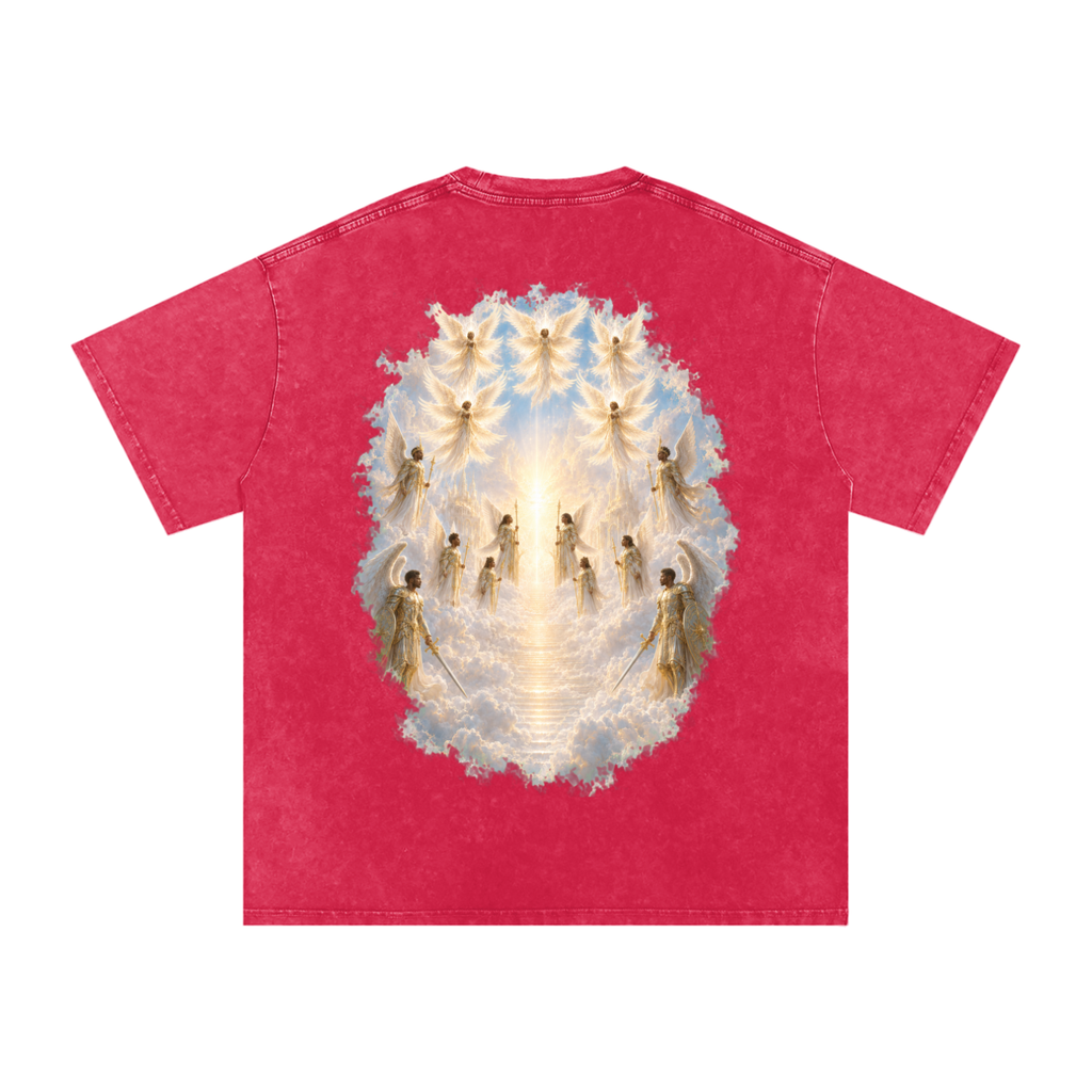 Jubiloré Snow Washed Oversized Cotton T-Shirt