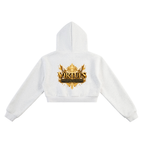 Jubiloré "Virtues" Essential Cropped Hoodie