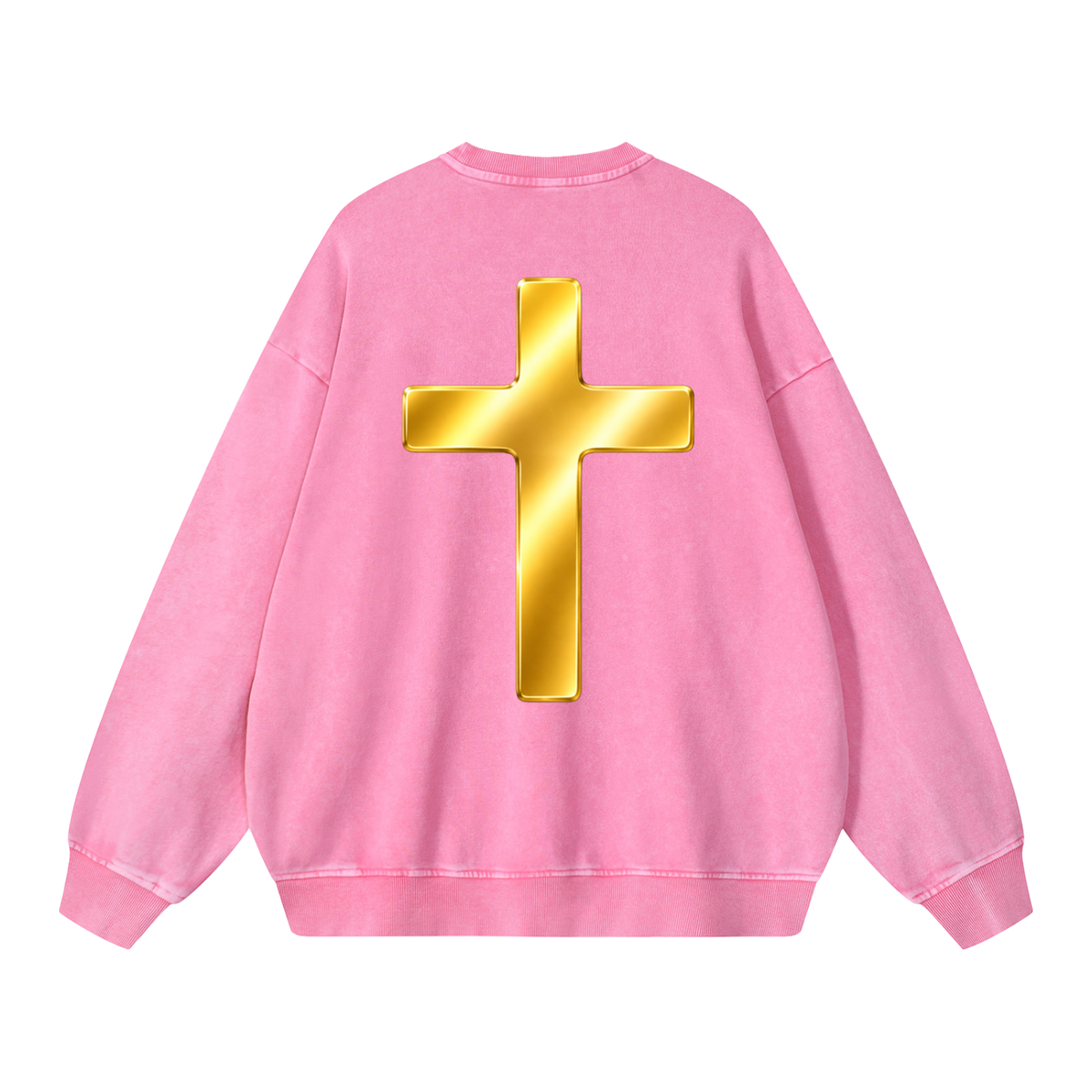 Jubilore "DVA" Snow Washed Oversized Sweatshirt