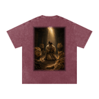 Jubilore "Daniel" Snow Washed Oversized Cotton T-Shirt