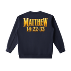 Jubilore "Jesus Walks On Water" Essential Heavyweight Crewneck Sweatshirt