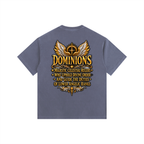 Jubilore "Dominions" Vintage Washed Oversized Cotton T-Shirt