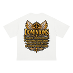 Jubilore "Dominions" Unisex Drop Shoulder Cotton T-Shirt