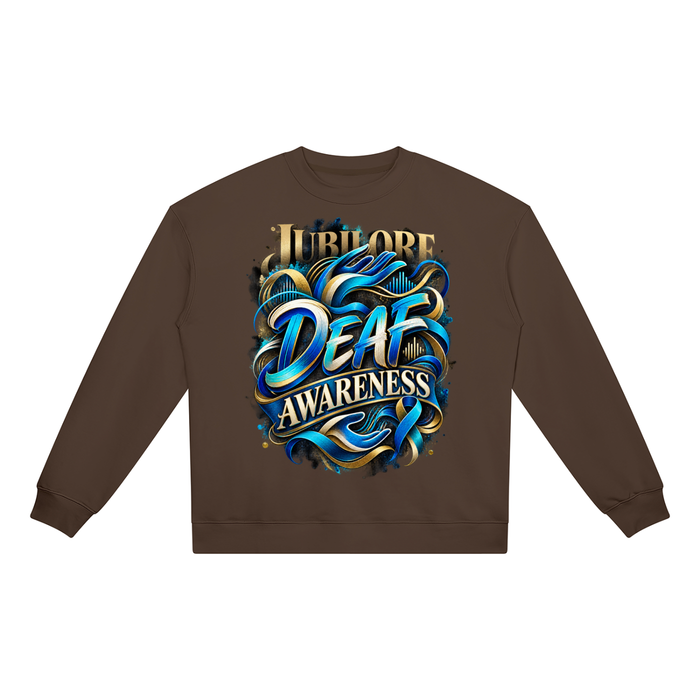 Jubilore "DA" Unisex Heavyweight Crewneck Sweatshirt