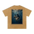 Jubilore "Jonah" Snow Washed Oversized Cotton T-Shirt