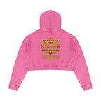 Jubiloré "Principalities" Women’s Mineral Washed Crop Hoodie