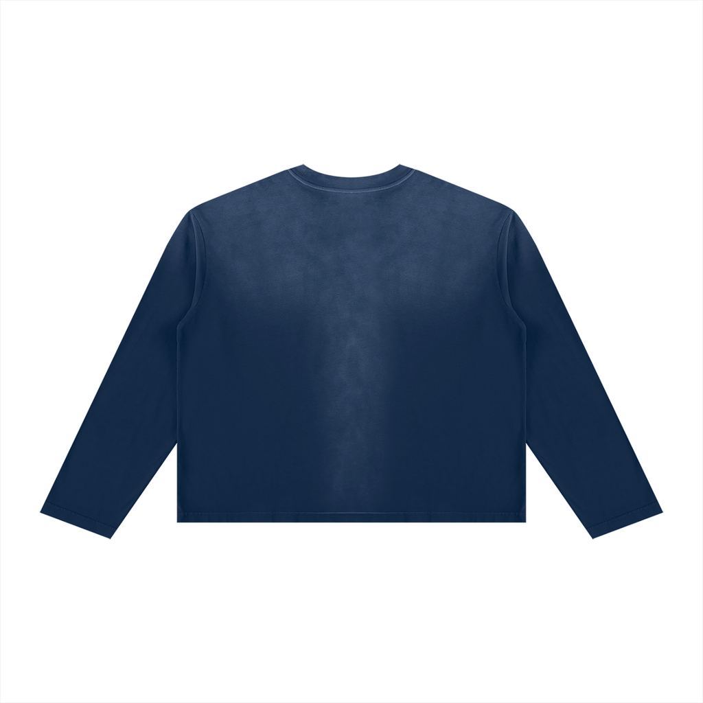 Jubilore "NAE" Unisex Sunfade Boxy Long Sleeve T-Shirt