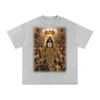 Jubilore “Solomon” Snow Washed Oversized Cotton T-Shirt
