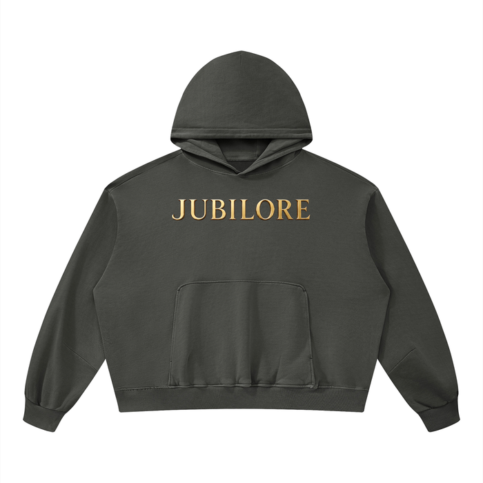 Jubilore Classic Unisex Boxy Vintage Washed Hoodie
