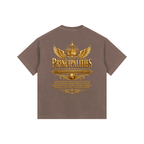 Jubilore "Principalities" Vintage Washed Oversized Cotton T-Shirt