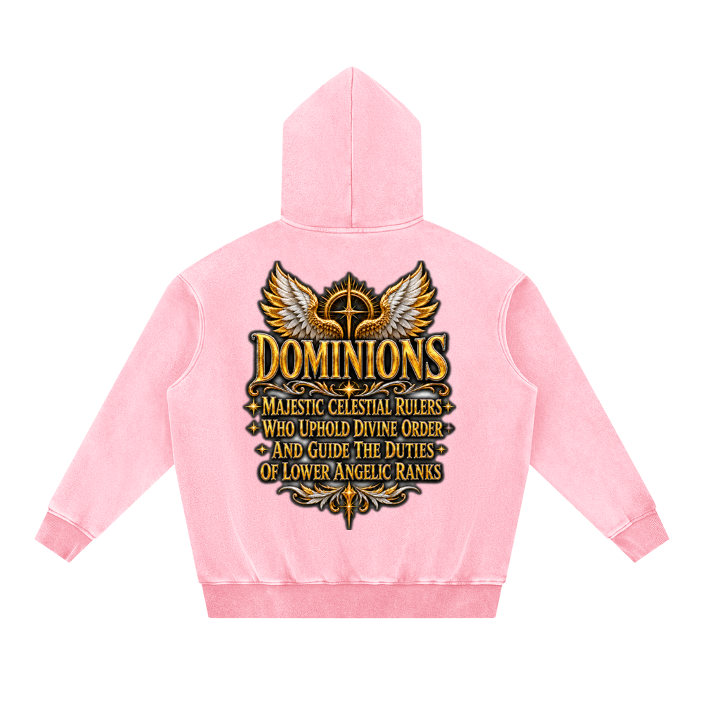 Jubilore "Dominions" Snow Wash Fleece Oversize Hoodie
