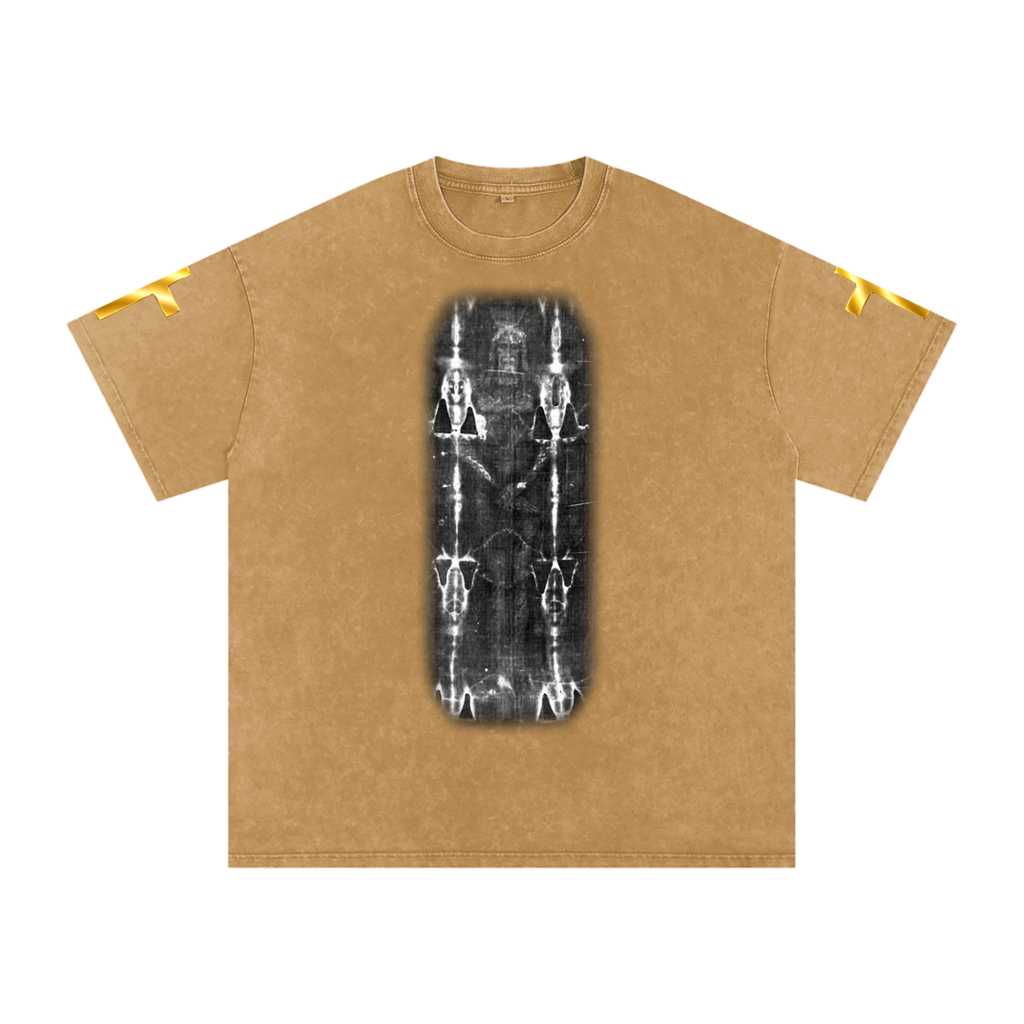 Jubilore "SOT" Snow Washed Oversized Cotton T-Shirt