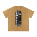 Jubilore "SOT" Snow Washed Oversized Cotton T-Shirt