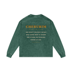 Jubilore Cherubim Acid Wash Oversize Long Sleeve T-Shirt