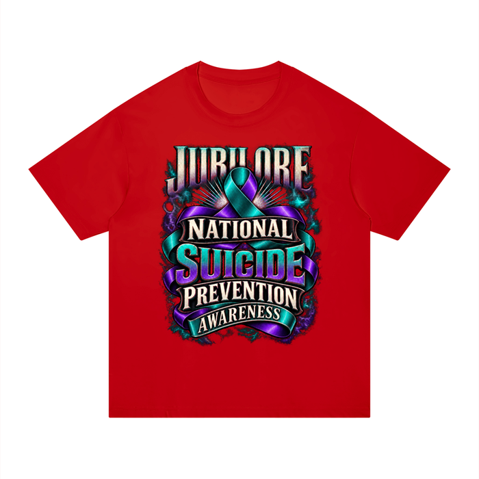 Jubilore "NSP" Unisex Regular Fit Cotton T-Shirt