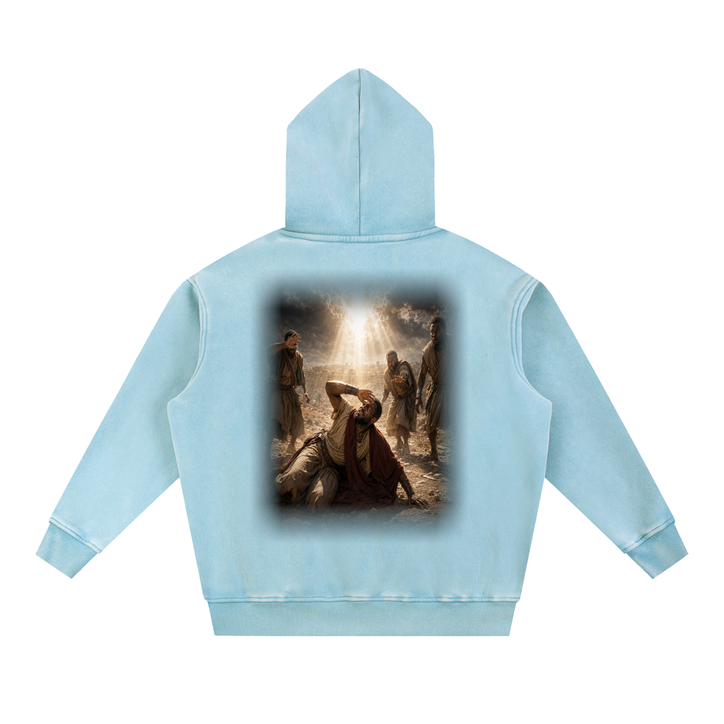 Jubilore "Paul" Snow Wash Fleece Oversize Hoodie