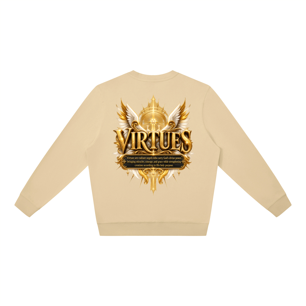 Jubilore "Virtues" Unisex Oversized Crewneck Sweatshirt