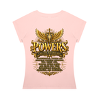 Jubiloré "Powers" Women’s Slim Raglan T-Shirt
