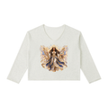 Jubiloré "Dominions" Women's Raw Hem Long Sleeve T-Shirt