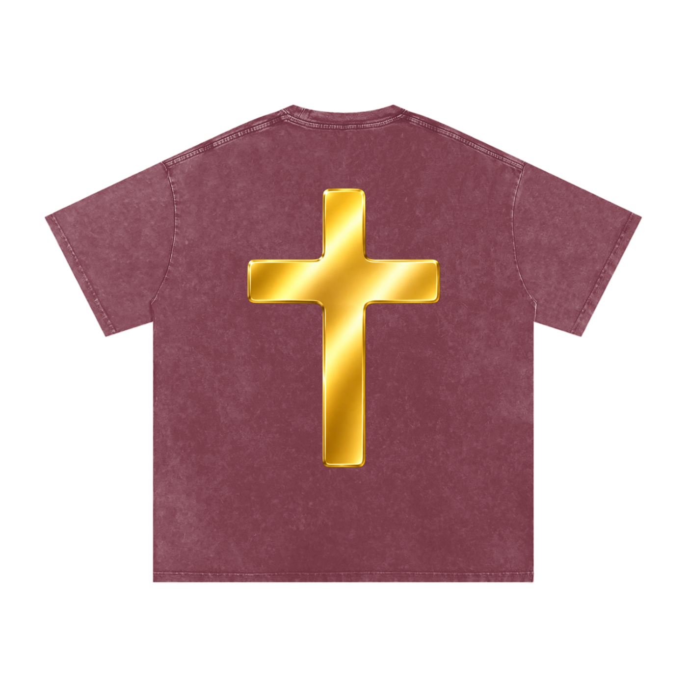 Jubilore "Shroud of Turin" Snow Washed Oversized Cotton T-Shirt