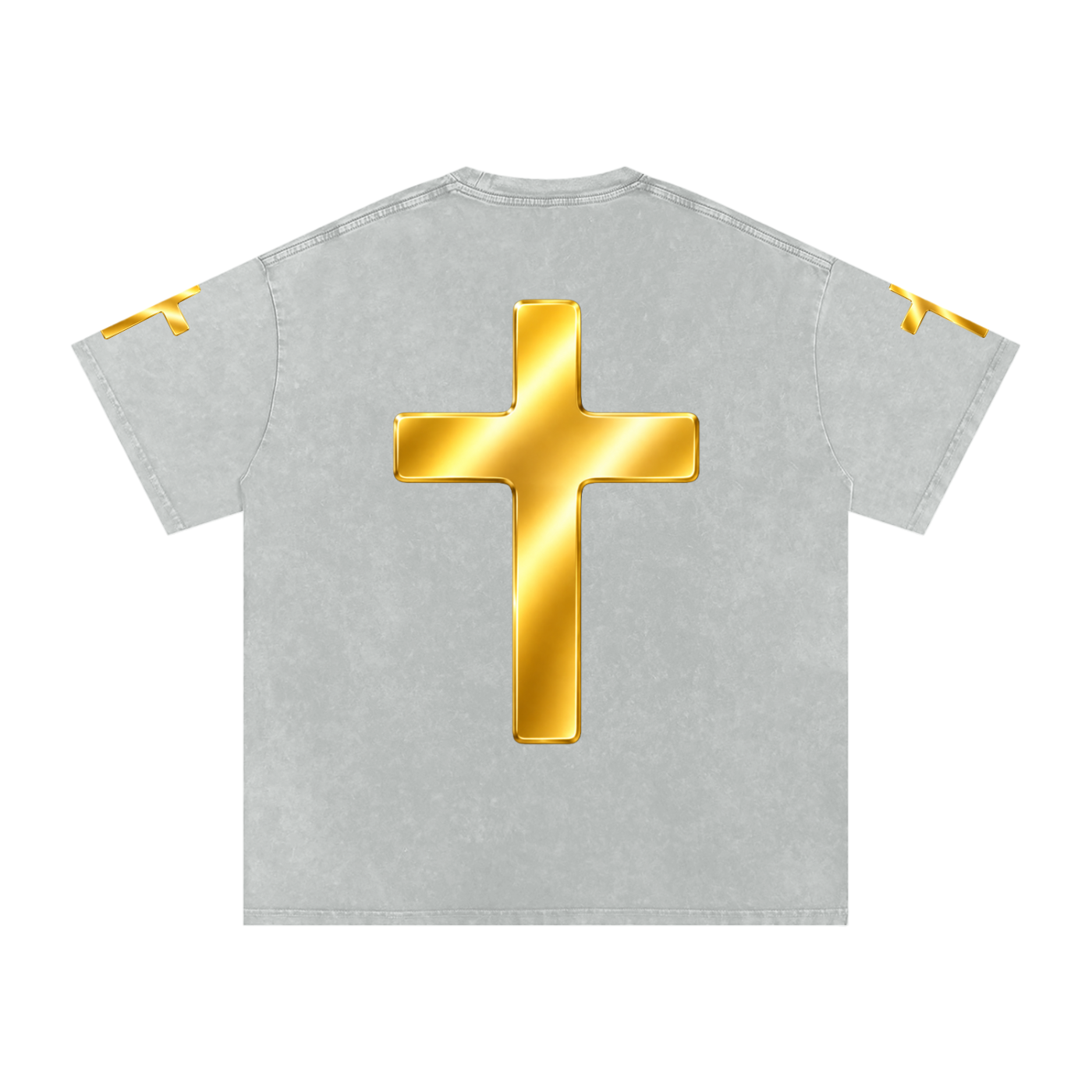 Jubilore "Jesus Is LORD" Snow Washed Oversized Cotton T-Shirt