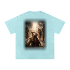 Jubilore “Paul” Snow Washed Oversized Cotton T-Shirt