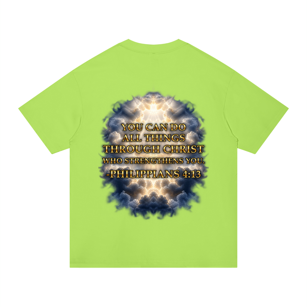 Jubilore "Christ Saves" Unisex Regular Fit Cotton T-Shirt