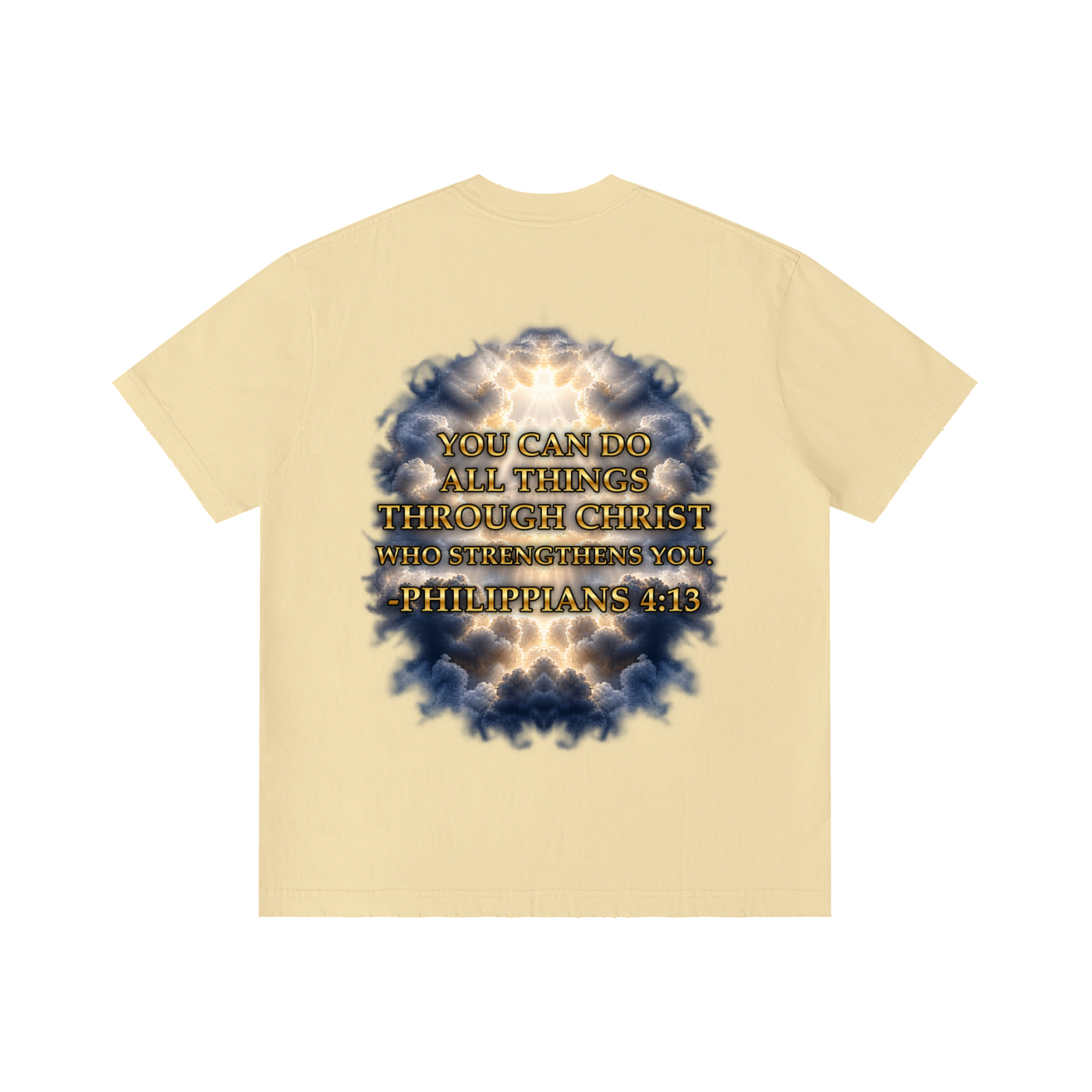 Jubilore "Christ Saves" Unisex Vintage Wash Distressed T-Shirt
